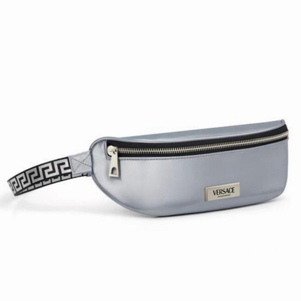 Versace Fragrances 🔥 Silver Waist Bag